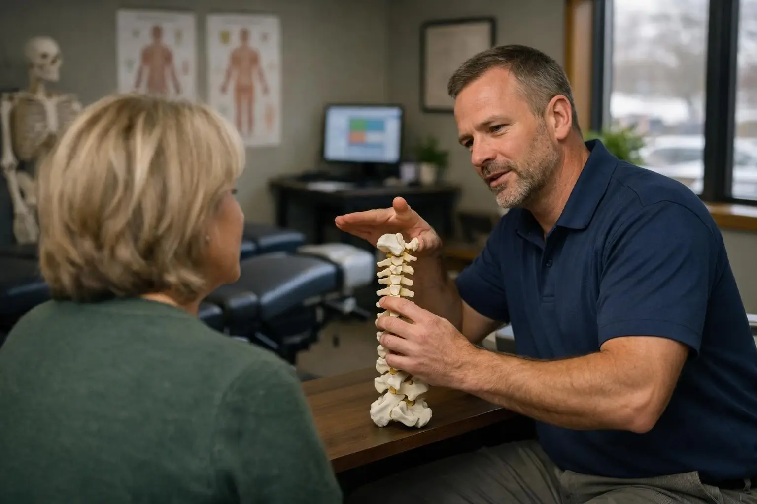 How Adjustment applies to Chiropractor services in Duluth, United States—practical illustration
