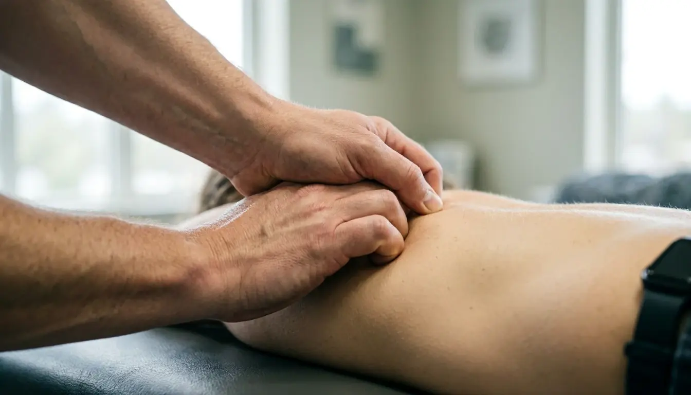Chiropractic Adjustment in Chiropractor: Chiropractic Adjustment is a precise, hands-on procedure where a licensed chiropr...