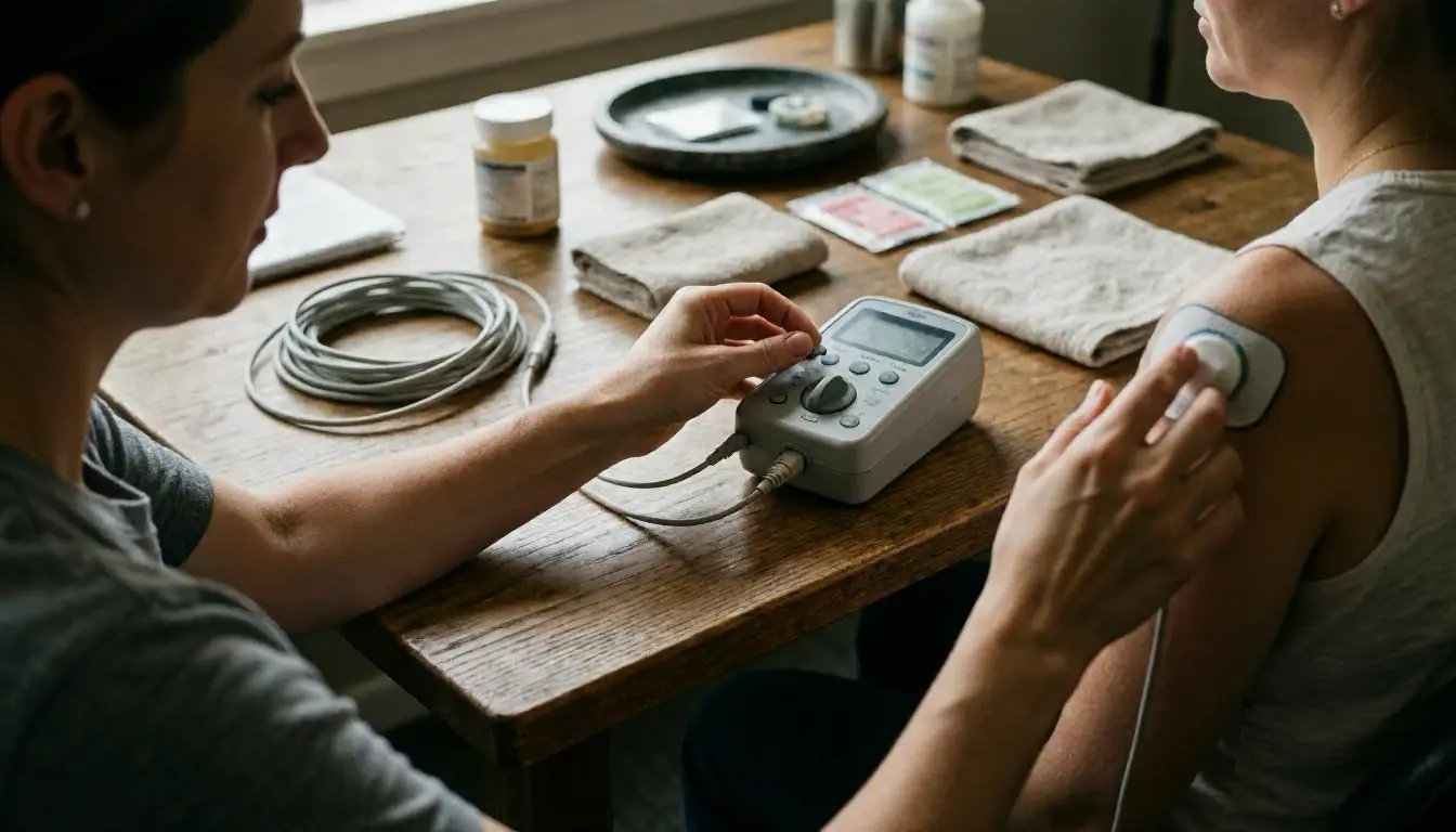 How Electrical Muscle Stimulation applies to Chiropractor services in Duluth, United States—practical illustration